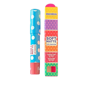 Rude Cosmetics x Mentos Soft Matte Lip Crayon - Dark Cherry NIB